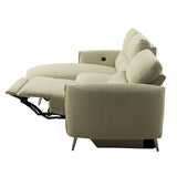 Galten Latte Right-Facing Power Sectional - Ornate Home