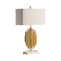 Galveston Gold/Brass Table Lamp - Ornate Home