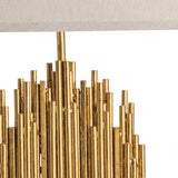 Galveston Gold/Brass Table Lamp - Ornate Home