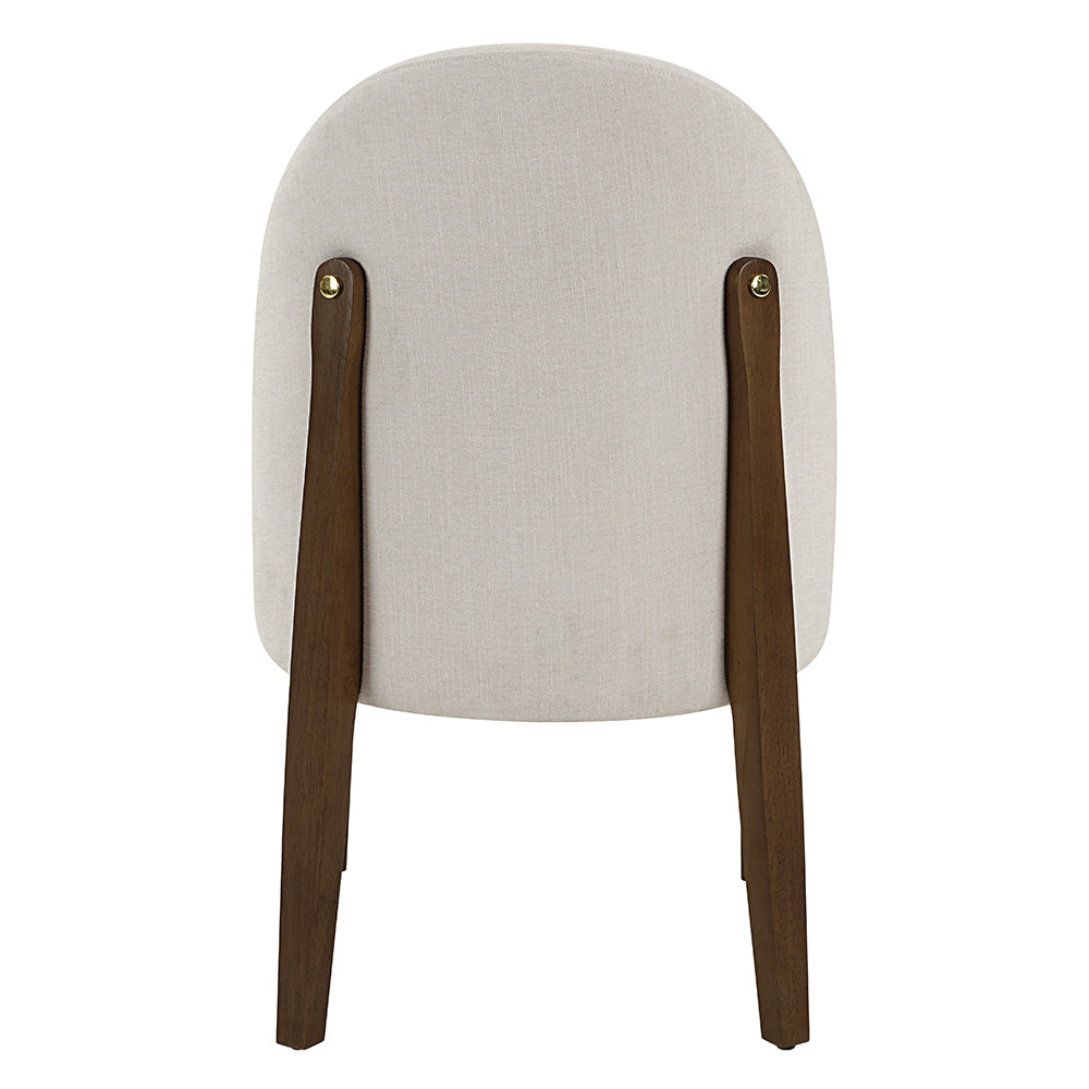 Gamarya White & Oak Side Chair (Set of 2) - Ornate Home