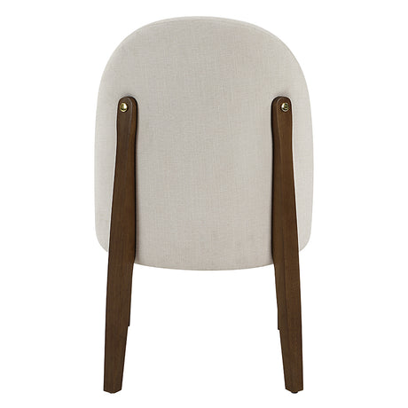Gamarya White & Oak Side Chair (Set of 2) - Ornate Home