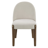 Gamarya White & Oak Side Chair (Set of 2) - Ornate Home