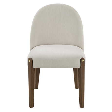 Gamarya White & Oak Side Chair (Set of 2) - Ornate Home