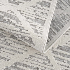Gambang 3D Trellis Outdoor Area Rug - Clearance - Ornate Home