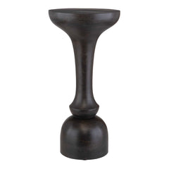 Gambit Black Hourglass Accent Table - Ornate Home