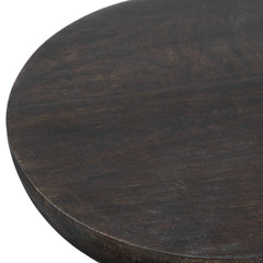Gambit Black Hourglass Accent Table - Ornate Home