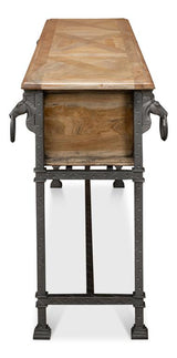 Game Of Thornes Tan Console Table - Ornate Home