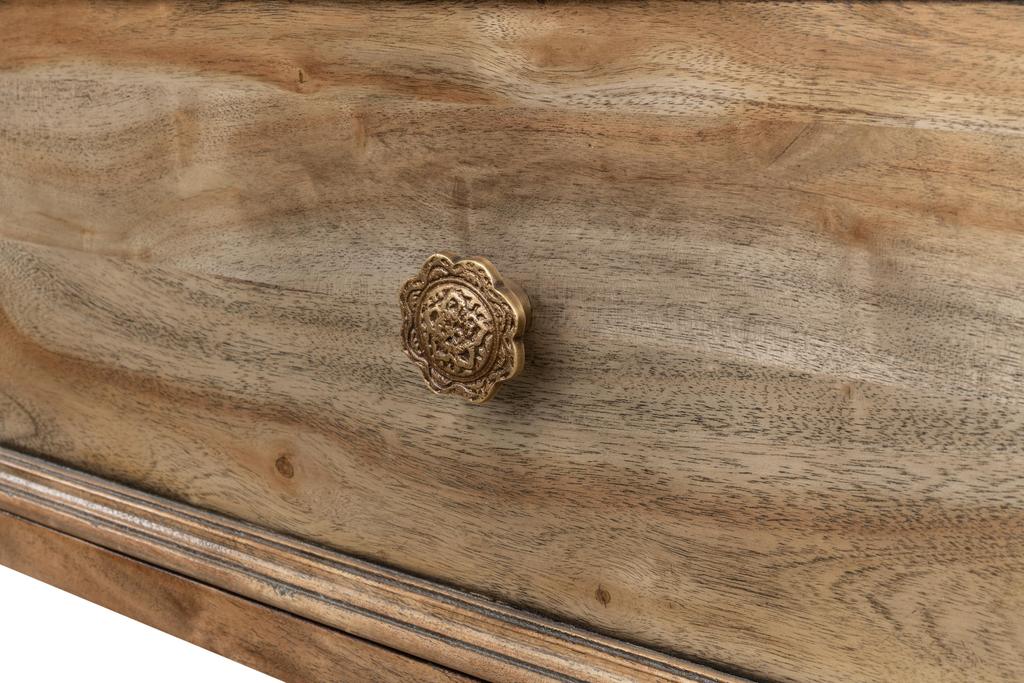 Game Of Thornes Tan Console Table - Ornate Home