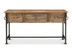 Game Of Thornes Tan Console Table - Ornate Home