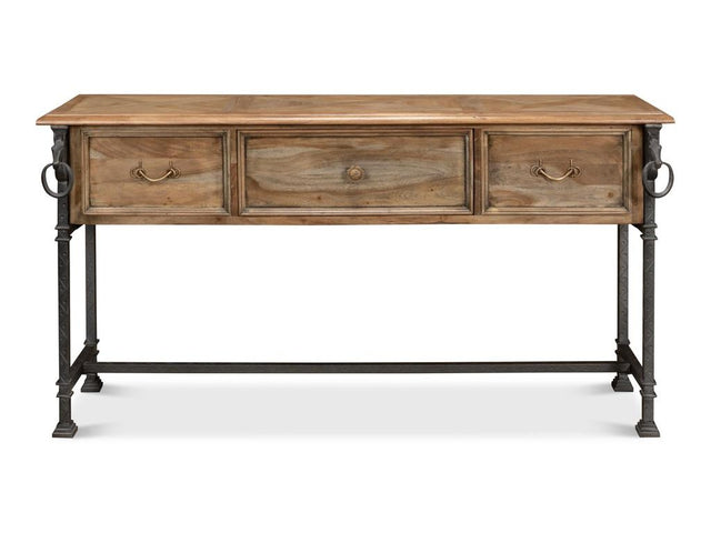 Game Of Thornes Tan Console Table - Ornate Home