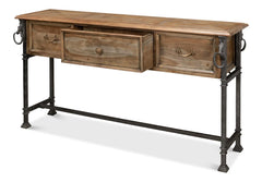 Game Of Thornes Tan Console Table - Ornate Home