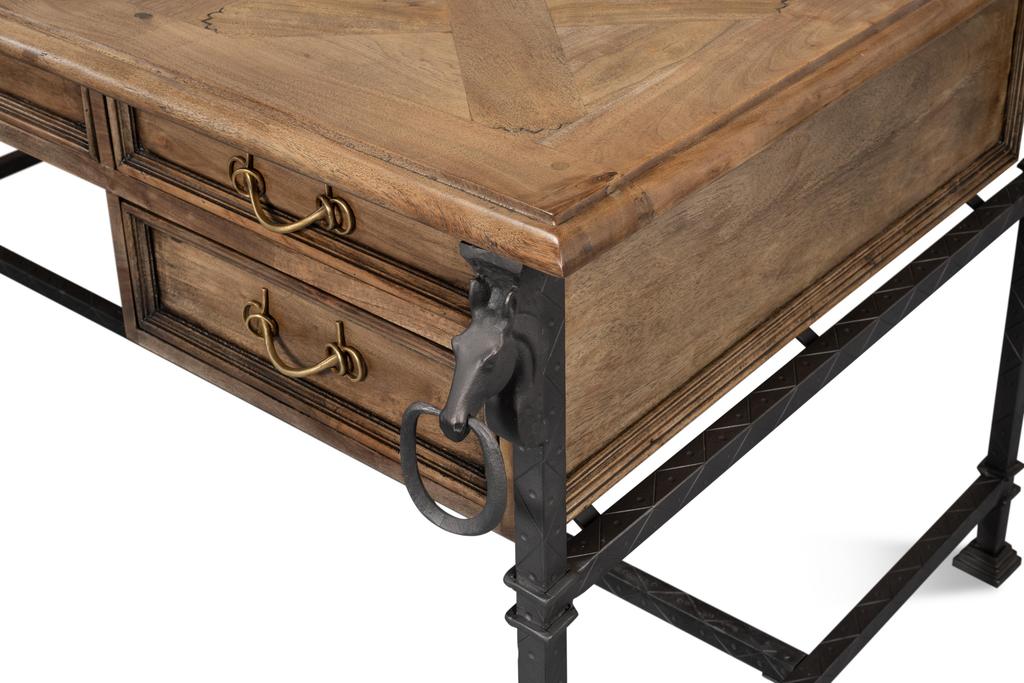 Game Of Thornes Tan Desk - Ornate Home