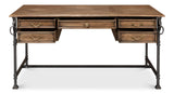 Game Of Thornes Tan Desk - Ornate Home