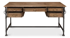 Game Of Thornes Tan Desk - Ornate Home