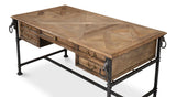 Game Of Thornes Tan Desk - Ornate Home
