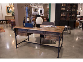 Game Of Thornes Tan Desk - Ornate Home