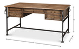 Game Of Thornes Tan Desk - Ornate Home