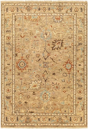 Gammad Hand Knotted Wool Area Rug - Clearance - Ornate Home