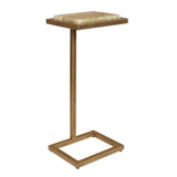 Gamora Gold/Green Marble Drink Table - Ornate Home