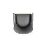 Gansevoort Faux Leather Dining Armchair in Pebble Grey - Ornate Home