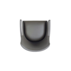 Gansevoort Faux Leather Dining Armchair in Pebble Grey - Ornate Home
