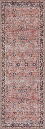 Ganyangan Red Washable Rug - Ornate Home
