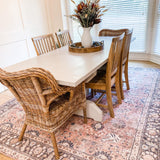 Ganyangan Red Washable Rug - Ornate Home