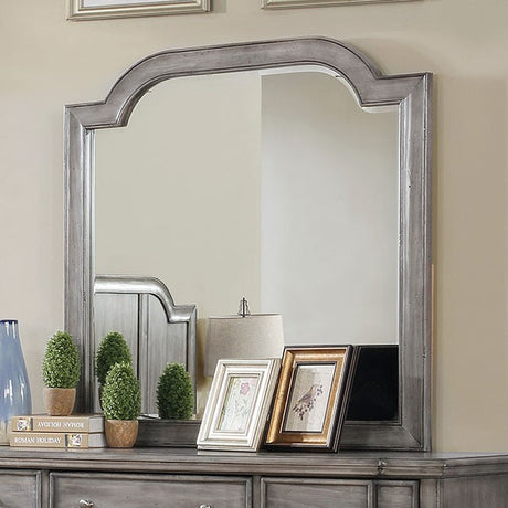 Ganymede Gray Mirror - Ornate Home