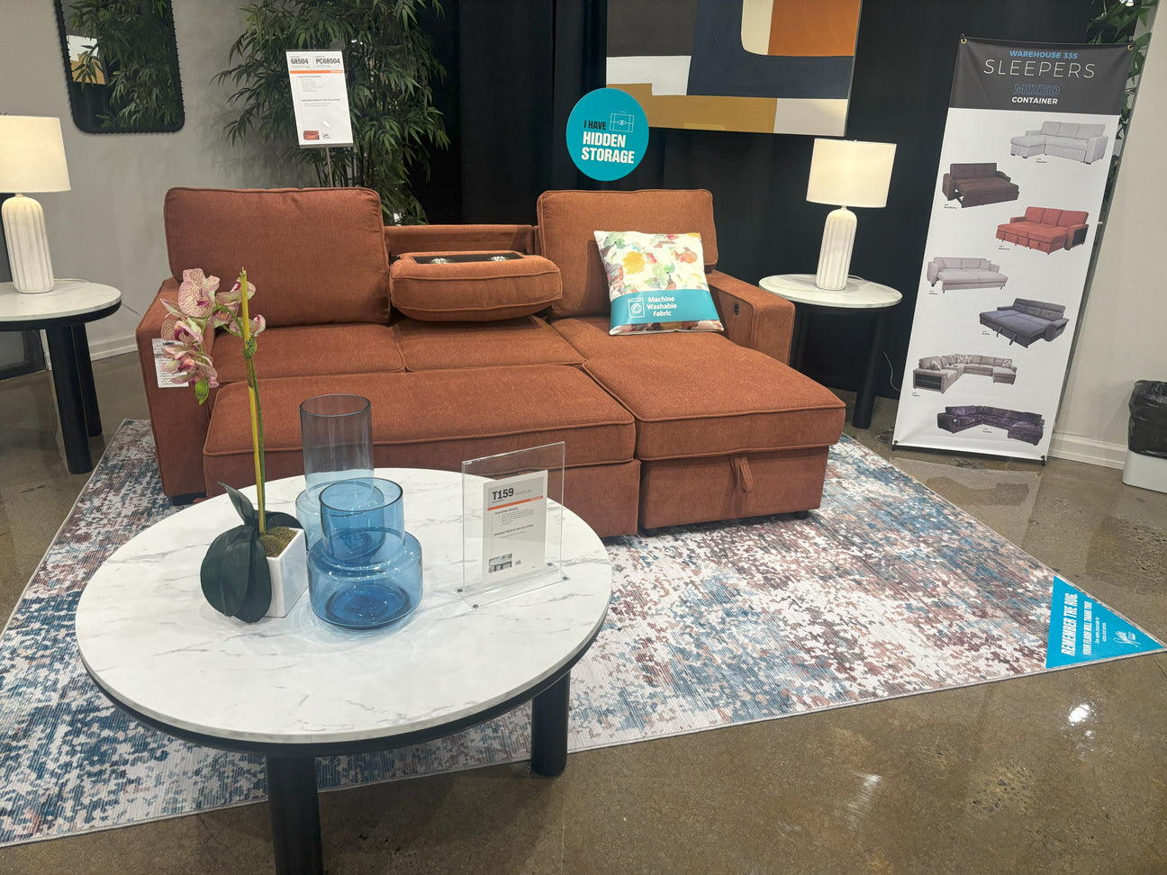 Gapper Spice Sleeper Sofa - Ornate Home