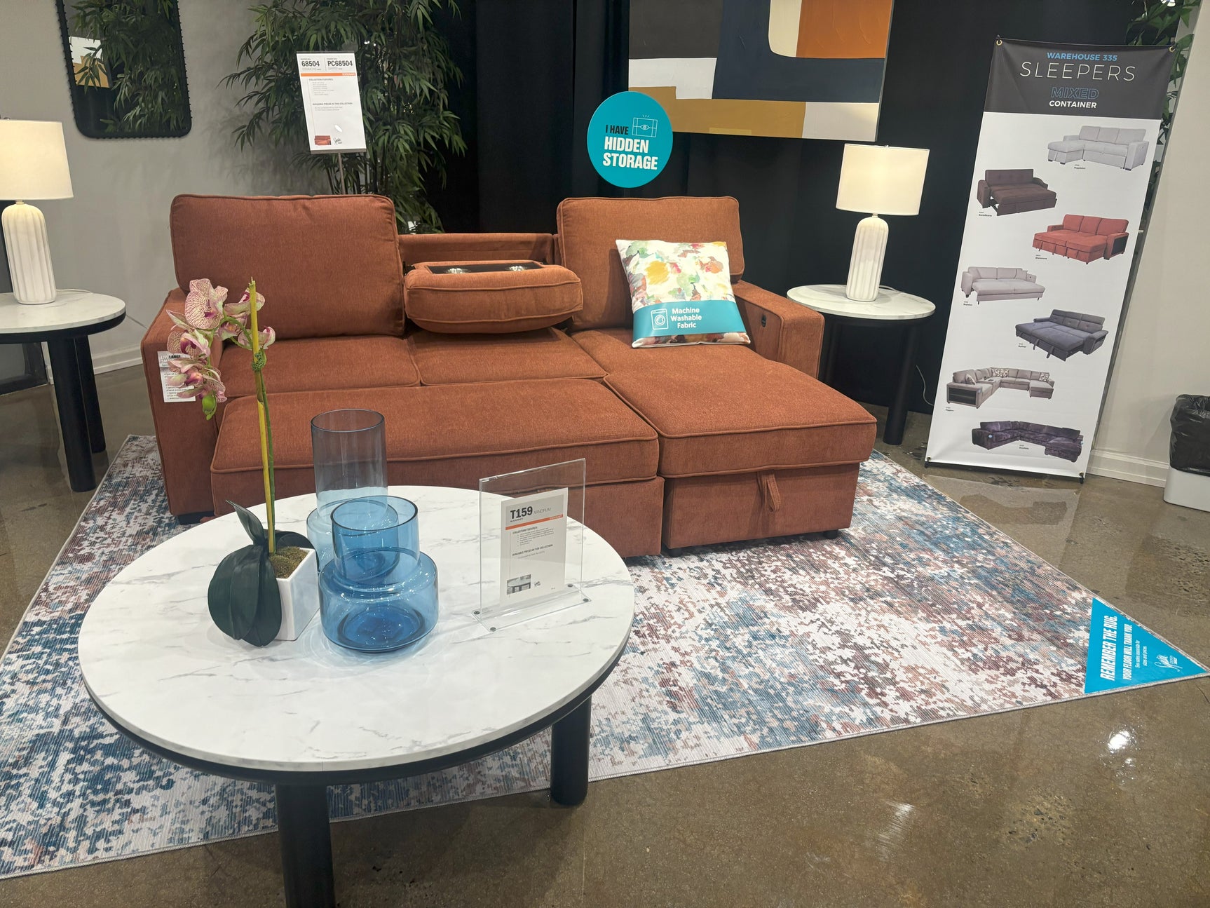 Gapper Spice Sleeper Sofa - Ornate Home