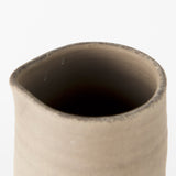 Garand Black/Natural Large Two-Toned Ceramic Jug - Ornate Home