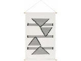Garber Monochrome Geometric Wall Hanging - Ornate Home