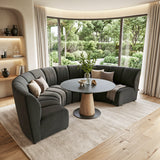 Garbi Black Modular Sectional