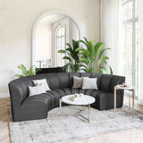 Garbi Black Modular Sectional