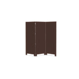 Garbo Dark Brown Lacquer Screen - Ornate Home