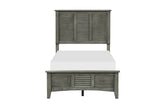 Garcia Cool Gray 4-piece Twin Bedroom Set - Ornate Home