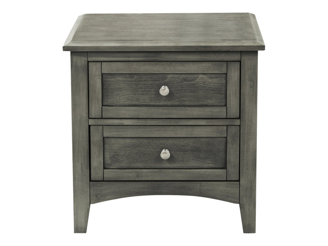 Garcia Gray Nightstand - Ornate Home