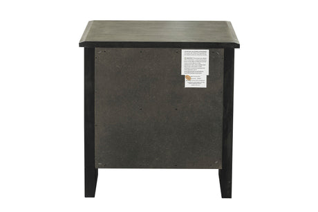Garcia Gray Nightstand - Ornate Home