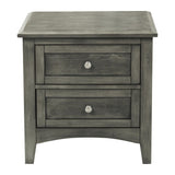 Garcia Gray Nightstand - Ornate Home