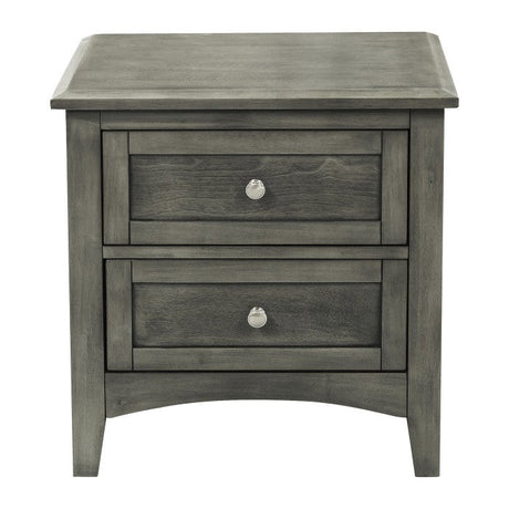 Garcia Gray Nightstand - Ornate Home