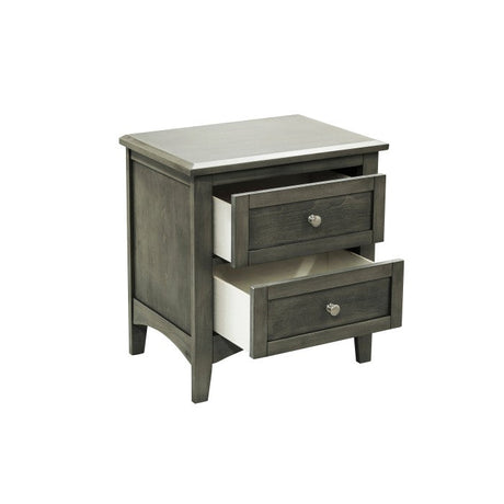 Garcia Gray Nightstand - Ornate Home