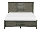 Garcia Gray Queen Bed - Ornate Home