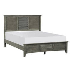 Garcia Gray Queen Bed - Ornate Home