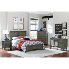 Garcia Gray Queen Bed - Ornate Home