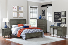 Garcia Gray Twin Bed - Ornate Home