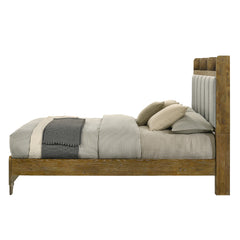 Garcia Light Aspen Brown Eastern King Bed - Ornate Home