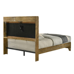Garcia Light Aspen Brown Eastern King Bed - Ornate Home