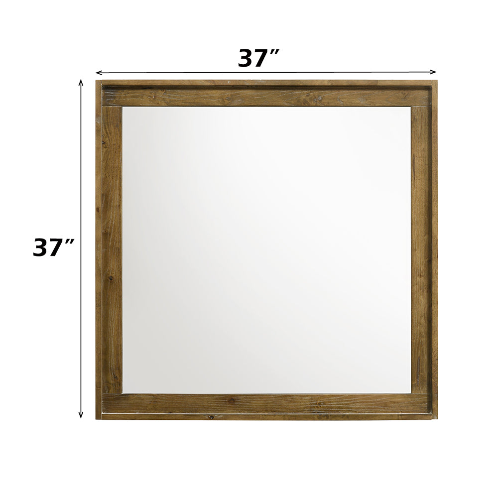 Garcia Light Aspen Brown Mirror - Ornate Home