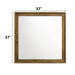 Garcia Light Aspen Brown Mirror - Ornate Home