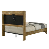 Garcia Light Aspen Brown Queen Bed - Ornate Home